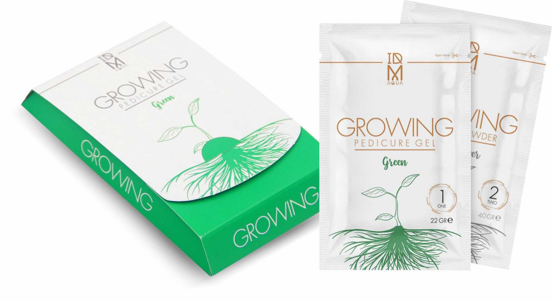 IDM GROWING GEL PEDICURE